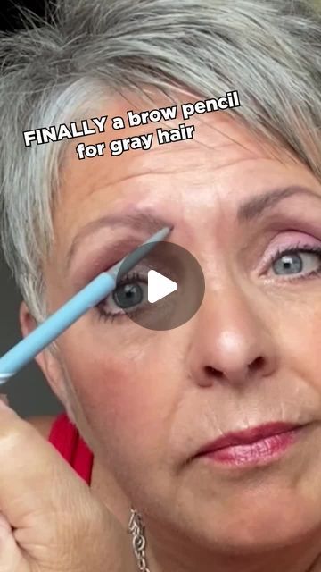 Prime Prometics on Instagram: "🤩 THE GRAY BROW PENCIL YOU WERE WAITING FOR!! 🤩
Fill, outline, detail, and elevate gray brows…! At long last. 
With PrimeBrow Pencil, gray’s the hottest trend in town. 

❤️ Ash Brown (for medium gray browns) 
❤️ Silver Queen (charcoal) 

Right at home on your face, even if you struggle with pallor. 
True-to-tone hues deposited in real hair like strokes. 
It’s as if your own brows never left! 
Hypoallergenic and lasts the day. 

Shop now:
https://www.primeprometics.com/products/primebrow-pencil" Eyebrow Pencil For Gray Hair, Lipstick For Grey Hair Older Women, Grey Eyebrows How To Cover, Grey Hair Eyebrow Color, Grey Hair Eyebrows, Blonde Eyebrow Pencil, Grey Eyebrows, Ash Brown, Brow Pencil