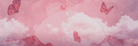 #header #twitterheader #twitter #pink #pinkheader #butterflies Cute Divider Gif, Pink Twitter, Fb Cover Photos, Cute Banners, Twitter Header Photos, Desktop Wallpaper Art, Black Phone Wallpaper, Cute Emoji, Pink Posters