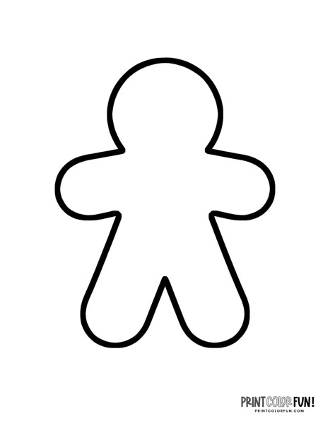 Gingerbread Man Stencil, Ginger Man Drawing, Gingerman Drawing, Free Printable Gingerbread Man Template, Gingerbread Man Outline, Toploader Template, Gingerbread Outline, Gingerbread Stencil, Gingerbread Men Crafts