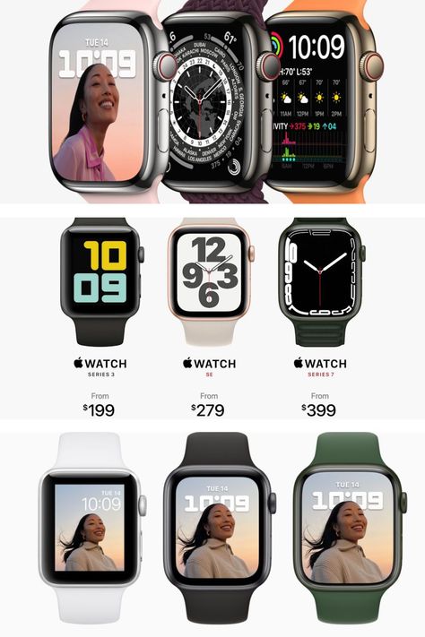 Apple Watch Latest Series, Apple Watch 2023, Apple Moodboard, Watches Apple, Apple Watch Price, Apple Smart Watch, Series 7 Apple Watch, Apple Watch Design, Apple Watch 7