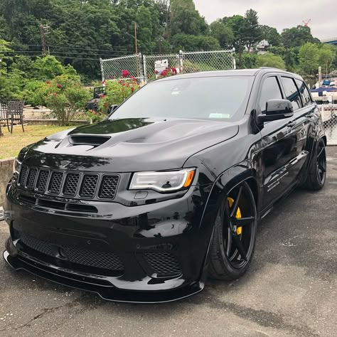 Jeep Grand Cherokee TrackHawk Track Hawk, Jeep Trackhawk, Srt8 Jeep, Jeep Srt, Srt Jeep, Jeep Srt8, Jeep Grand Cherokee Srt, Jack Of All Trades, Dream Cars Jeep