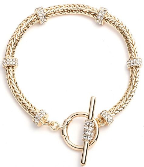 Shop for Lauren Ralph Lauren Gold Tone Pave Roundell Flex Line Bracelet at Dillard's. Visit Dillard's to find clothing, accessories, shoes, cosmetics & more. The Style of Your Life. Ralph Lauren Jewelry, Jewelry Accessories Ideas, Jewelry Lookbook, Gold Crystal, Girly Jewelry, Jewelry Inspo, Dream Jewelry, Dillard's, Gold Bangles