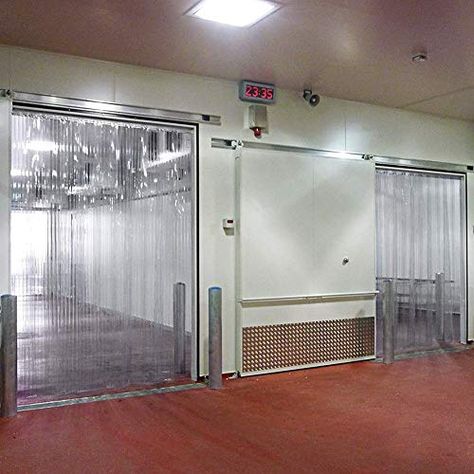 Insulated Door, Strip Curtains, Theatre Curtains, Industrial Door, Door Insulation, Operating Room, Industrial Park, Door Curtain, Industrial Kitchen