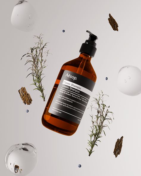 Aesop Aesop Photography, Aesop Shampoo, Photography Product, Organic Design, Design Advertising, Blender 3d, Aesthetic Videos, Product Photography, Photography Products