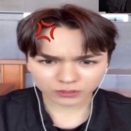 Svt Reaction Pics, Vernon Funny, Svt Pfp, Choi Hansol, Seventeen Memes, Vernon Seventeen, Angry Face, Seventeen Going Seventeen, Seventeen Album