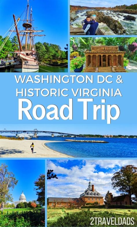 Washington Dc Road Trip, Washington Dc Itinerary, Washington Dc Travel Guide, Washington Dc Vacation, Dc Vacation, Washington Vacation, Virginia Vacation, Southern Travel, Road Trip Map