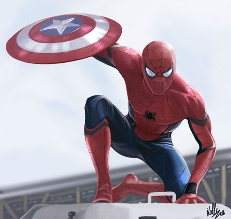 Spiderman Widgets, Avengers Fan Art, Marvel Wallpaper Hd, Avengers Cartoon, Spider Man Art, Marvel Animation, Spider Man 3, Fanart Illustration, Spider Men