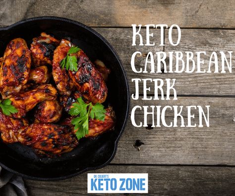 Are you ready to enjoy the spicy flavor of this easy keto Caribbean jerk chicken recipe? Made with fresh whole food ingredients, this simple recipe is both healthy and delicious. Chicken thighs are used because they have more fat than other cuts. Make sure to find chicken thighs that still have the skin on. Chicken … Keto Jerk Chicken, Yummy Nummies, Lifestyle Challenge, Zone Recipes, Jerk Chicken Recipe, Keto Board, Chicken Keto, Caribbean Jerk Chicken, Zone Diet