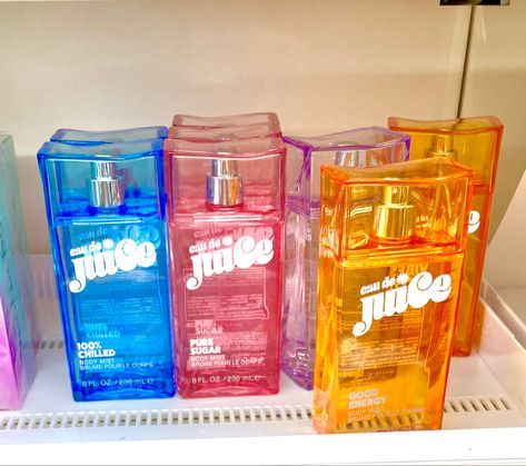 Juice Perfume, Juice Bar Perfume, Eu De Juice Perfume, Ariana Perfume Sweet Like Candy, Sweet Like Candy Perfume, I Love Juicy Couture Perfume, Wardrobe Wishlist, Meme Faces, Dream Wardrobe