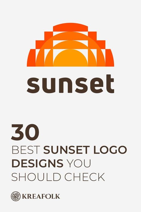 Every sunset brings the promise of a new dawn. Check out some of the best sunset logo designs we have curated to inspire your projects! Sunset Branding, Colour Logo Design, Sunset Logo Design, Orange Logo Design, Sunrise Logo, Free Business Logo, Massage Logo, Logo Design Inspiration Vintage, Sunset Logo