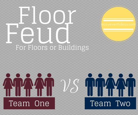 Easy Family Feud for Residence Life (RA's) Floor or Friends Resident Director College Res Life, Res Life Programs Activities, Ra Programming Ideas, Res Life Programs, Resident Assistant Programs, College Event Ideas, Ra Programming, Resident Assistant Bulletin Boards, Resident Advisor