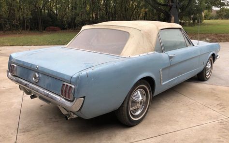 Stored For 12 Years: 1965 Ford Mustang Convertible #ForSale #Convertible, #FordMustang - https://barnfinds.com/stored-for-12-years-1965-ford-mustang-convertible/ 65 Mustang Convertible, 1965 Mustang Convertible, 1965 Ford Mustang Convertible, Ford Mustang 1965, 1966 Gto, 65 Mustang, 1967 Mustang, 1965 Ford Mustang, 1965 Mustang