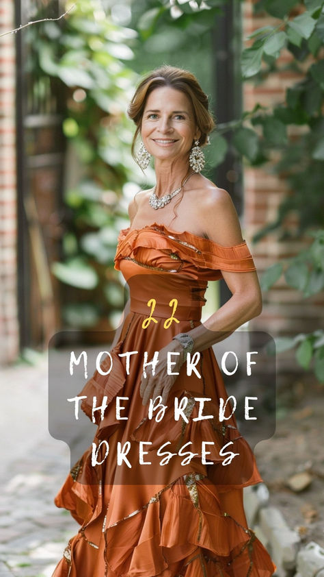 You deserve to shine! Click to discover 22 stunning mother of the bride dresses that will make you look fabulous. 👗💕 #WeddingFashion #MotherOfTheBride #ElegantDresses #WeddingPlanning #FashionTips Mother Of The Groom Dresses Chic, Mother Of The Bride Dresses Vintage Rustic, Mother Of The Bride Autumn Wedding, Orange Mother Of The Bride Dress, Mother Of The Bride Dresses Summer Wedding, Mother Of Bride Dresses Fall Colors, Autumn Mother Of Bride Dress, Mother Of The Bride Dresses For Summer Wedding, What Color Should Mother Of Bride Wear