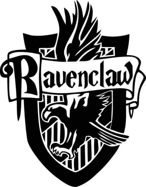 Ravenclaw Svg, Harry Potter Common Room, Harry Potter Decal, Ravenclaw Crest, Harry Potter Logo, Harry Potter Sorting, Harry Potter Sorting Hat, Laptop Decal Stickers, Ronald Weasley