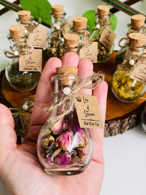 Tea Wedding Favor, Witchy Wedding Favors, Wedding Table Gifts For Guests, Tea Souvenir, Forest Wedding Favors, Woodland Wedding Favors, Wedding Seed Packet Favors, Herb Wedding, Wedding Guest Gifts