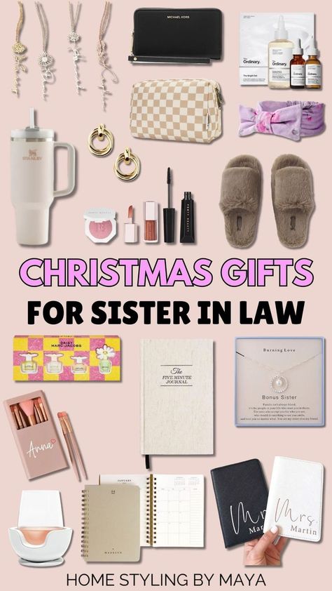 Christmas gifts for sister in law ideas, gifts to get sister in law for christmas Gift Basket For Sister In Law, Best Gifts For Sister In Law, Sister In Law Christmas Gifts, Sister In Law Gifts Christmas, Christmas Gift For Sister In Law, Gifts For Sister In Law Christmas, Birthday Gifts For Sister In Law, Christmas Gifts For Sister In Law, Gift Ideas For Sister In Law