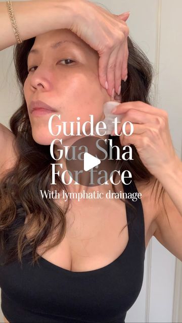 caroline yu on Instagram: "At lease once a day I'll practice my entire gua sha routine to ensure I've cleared any stagnant energy and for lymphatic drainage. Not only do I look better afterwards, but it feels amazing and very relaxing. Once you start it may even feel like something you look forward to doing... #guasha #guashafacial #guashamassage #guashatutorial #skincareroutine #selfcare" His Sha Routine, Gua Sha Steps, Gua Sha Sinus Drainage, Lymph Drainage Massage Face Gua Sha, Gua Sha Lymph Drainage, How To Gua Sha Face, Gus Sha Routine, How To Use A Gua Sha, Gua Sha Technique Face