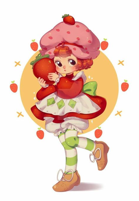 Strawberry Shortcake Aesthetic, Shortcake Aesthetic, Strawberry Shortcake, Deviantart