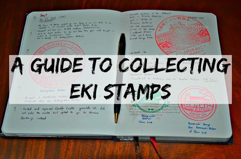 A Guide to Collecting Eki Stamps Japan Train Station Stamp, Eki Stamps Japan, Japan Stamp Book, Tokyo 2023, Osaka Travel, Japan Honeymoon, Japan Holiday, Sakura Season, Japan Train