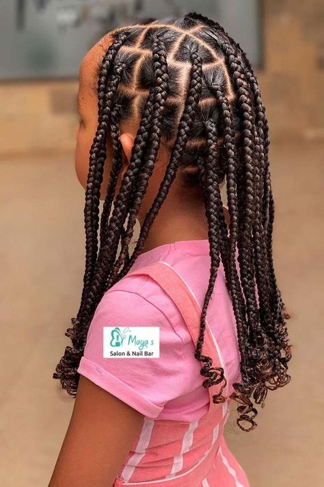 Box Braids On Kids, Zodiac Hairstyles, Box Braids Kids, Braids Green, Box Braids For Kids, Kids Short Haircuts, Braids Red, Braids Kids, Kids Box Braids