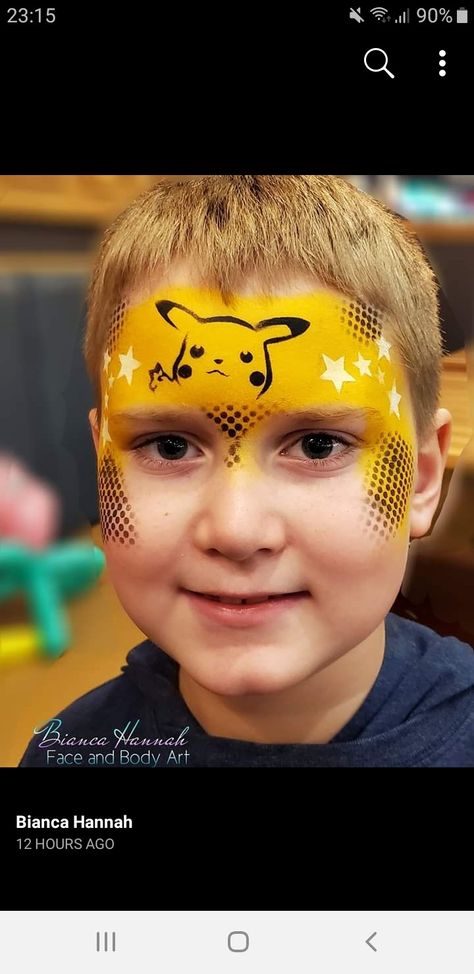 Pokemon Face Paint, Pokemon Faces, Face Paints, Face Painting Easy, Painting Easy, Facepaint, Festival Design, Face Painting, Painting Ideas