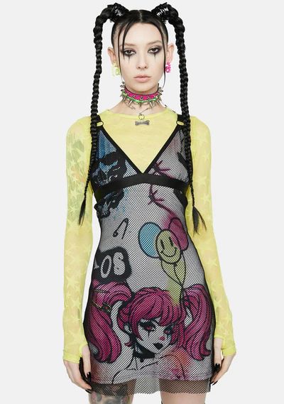 Clowncore – Dolls Kill Dolls Kill Aesthetic, Clown Core Aesthetic, Punk Clown, Clowncore Outfit, Grunge Dresses, Clown Core, Clown Girl, Circus Outfits, Lace Up Leggings