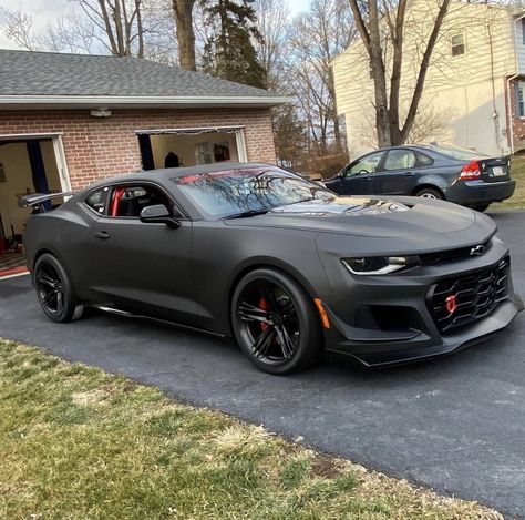 Chevrolet Camaro ZL1 1LE painted in Nightfall Gray Metallic and plasti-dipped in Matte Black  Photo taken by: @98bravo.338 on Instagram   Owned by: @98bravo.338 on Instagram Camaro Car Black, Camaro 1le, Chevrolet Camaro Matte Black, Chevrolet Camaro Zl1 1le, Matte Gray Car, Matte Black Camaro, Camaro Custom, 2015 Camaro, Camaro Zl1 1le