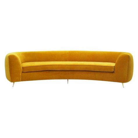 Italian Sofa Designs, Italian Modern Sofa, Yellow Sofa, Green Velvet Sofa, Italian Sofa, Modern Sectional, Curved Sofa, Vintage Sofa, Contemporary Sofa