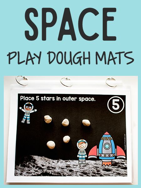 Space Play Dough Math Mats will help your aspiring young astronauts practice counting while playing with play dough. These will go great with a Space Theme. Math Playdough Mats, Space Lesson Plans, Space Theme Preschool, Space Play, Space Activities For Kids, Space Lessons, Space Preschool, Play Dough Mats, Math Mats