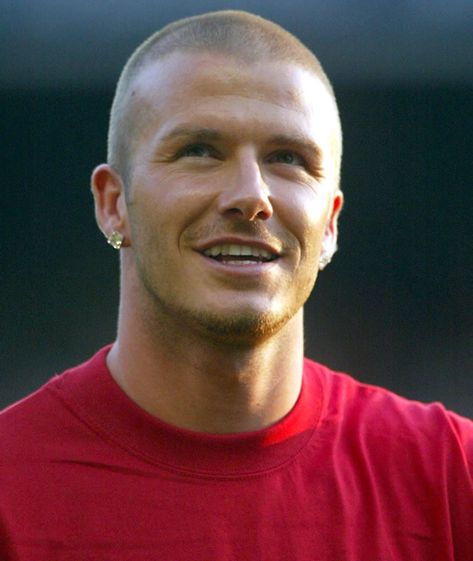 David Beckham’s Best Hairstyles (And How To Get The Look) | FashionBeans David Beckham Shaved Head, David Beckham Buzzcut, David Beckham Hairstyle Short, Young David Beckham, David Beckham Haircut, Beckham Hairstyle, Beckham Haircut, Military Haircuts Men, David Beckham Hairstyle