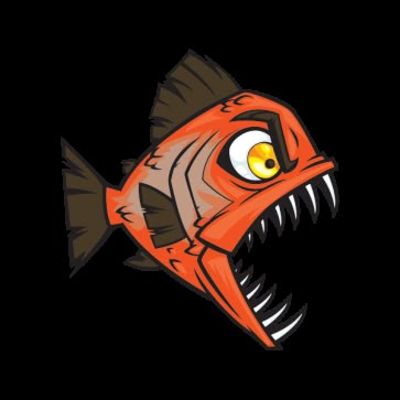 Pirhana Fish Drawing, Piranha Drawing, Piranha Fish Art, Piranha Tattoo, Cartoon Fish, Fish Drawings, Tattoo Art Drawings, Sketch Inspiration, Fish Design