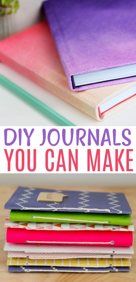 Diy Paper Journal Ideas, Journal Diy How To Make Your Own, Home Made Journals Diy, Diy Notebook Cover Ideas Homemade Journal, Home Made Notebooks, Diy Mini Journal Ideas, Journal Crafts Diy, Making A Journal Diy, Make A Book Diy