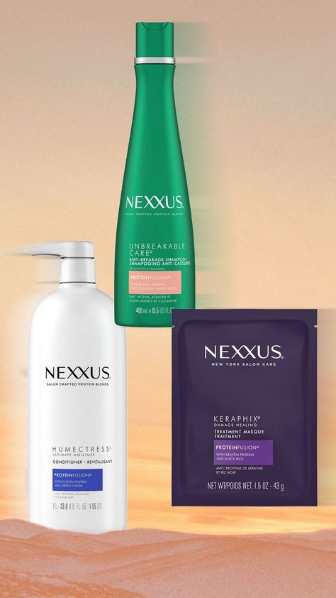 Nexus Shampoo And Conditioner, Nexxus Shampoo And Conditioner, Nexxus Hair Products, Protein Hair, Protein Shampoo, Hair Protein, Make Hair, Cream Serum, Moisturizing Conditioner