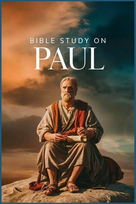 Paul Bible, Bible Character Study, The Apostle Paul, Paul The Apostle, Spiritual Eyes, Powerful Messages, Apostle Paul, Food Flyer, Study Resources