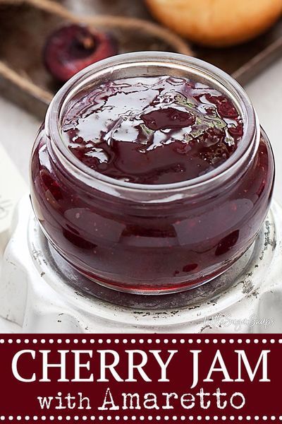 Cherry Jam Recipes, Canning Jam Recipes, Preserving Recipes, Homemade Jams, Jam Recipes Homemade, Canning Jam, Homemade Jelly, Cherry Jam, Jam And Jelly