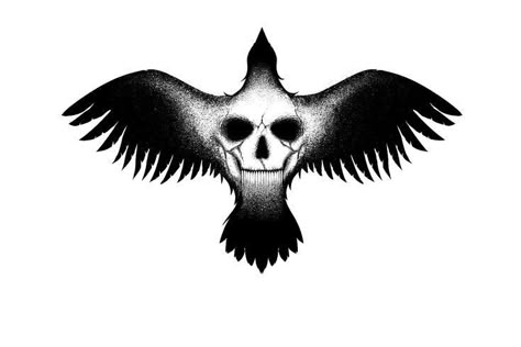 Bird With Skull Tattoo, Crow Tattoo Hand, Tattoo Ideas For Men Small Hand, Eagle With Skull Tattoo, Eagle And Skull Tattoo, Eagle Skull Tattoo, Photo Name Art, Bird Skull Tattoo, Bird Hand Tattoo