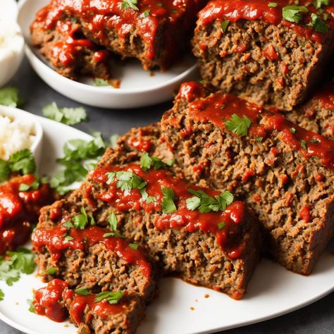 Classic Spicy Meatloaf Recipe | Recipes.net Spicy Meatloaf Recipes, Golden Corral Meatloaf Recipe, Ground Pork Meatloaf, Spicy Turkey Meatloaf, Spicy Meatloaf, Venison Meatloaf, Pork Meatloaf, Tasty Meatloaf Recipe, Pork Spices