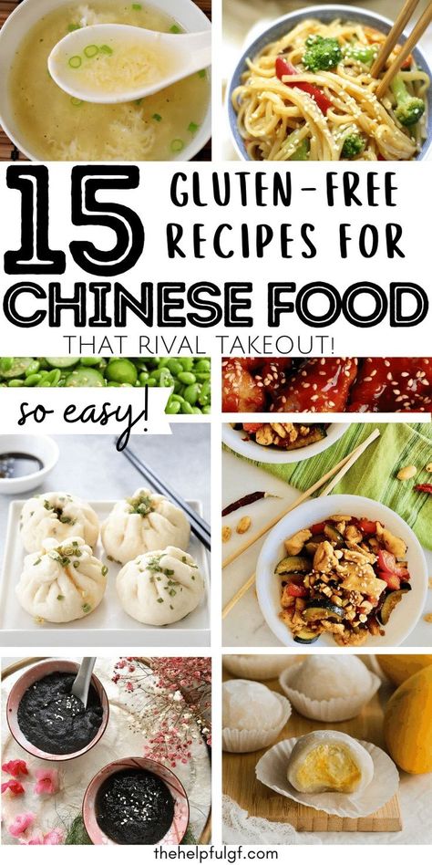 Gluten Free Dairy Free Chinese Food, Gluten Free Beginner Easy Recipes, Comfort Food Gluten Free, Easy Gluten Free Chinese Recipes, Chinese Food Recipes Gluten Free, Gluten Free Soup Dumplings, Gluten Free Wontons, Gluten Free Chinese Food Recipes, Gluten Free Copycat Recipes