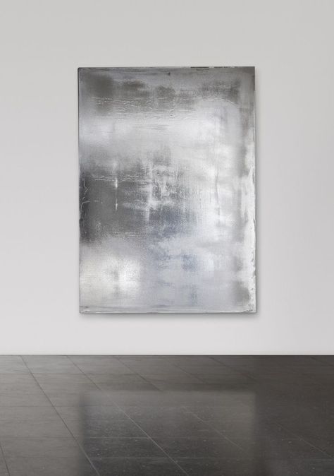 Silver Painting, White Room, Art Basel, Minimal Art, Abstract Canvas Art, Interior Art, Funny Art, Art Plastique, Abstract Canvas