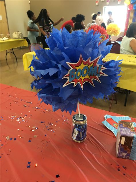 Superhero Themed Party, Avengers Birthday Party Decorations, Spiderman Theme Party, Superman Birthday Party, Spiderman Birthday Party Decorations, Ideas Birthday Party, Marvel Birthday Party, Pj Masks Birthday Party, Superman Birthday