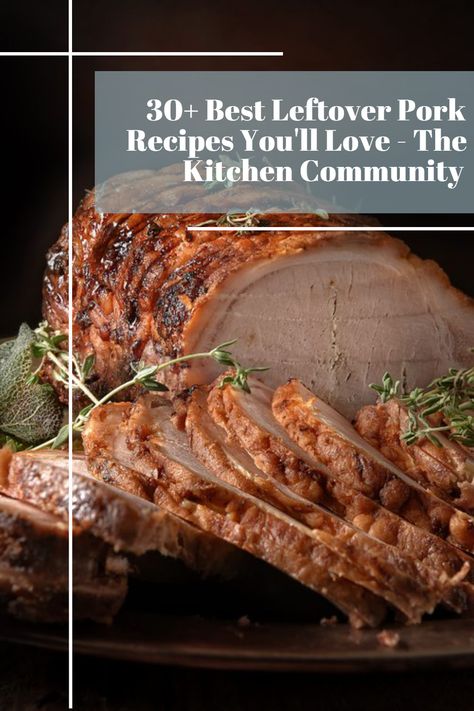 Maybe you’re asking yourself right now, “what to do with leftover pork loin?” or “What to do with leftover pork tenderloin?” Often, when we cook large cuts of pork, we find ourselves asking those kinds of questions. We have good news for you. Having leftover pork tenderloin or pork roast is a good problem to have. There are so many delicious ways to enjoy leftover pork besides just making yummy BBQ pork sandwiches. One thing you can do is freeze it up in two-cup portions for recipes. Pork Loin Leftover, Leftover Pork Roast Recipes Easy Dinners, Pork Loin Leftover Recipes, Pork Roast Leftovers, Leftover Tenderloin, Leftover Pork Roast Recipes, Roast Pork Recipes, Leftover Pork Loin Recipes, Pork Stroganoff