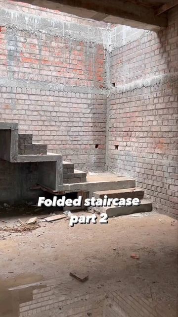 Folded Staircase, Crazy Architecture, Civil Engineering Works, Stair Design Architecture, Types Of Stairs, Staircase Design Modern, Civil Engineering Construction, House Main Gates Design, House Outer Design