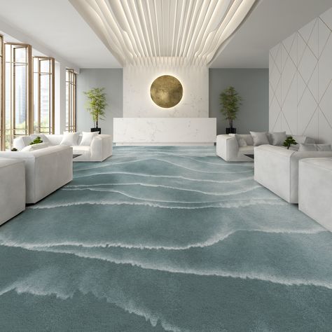 TSAR Carpets Isn’t Afraid to Take Risks – SURFACE Custom Carpet Design, Axminster Carpets, Carpet Designs, Office Carpet, Studios Architecture, Custom Carpet, Interior Floor, Luxury Rug, Carpet Design