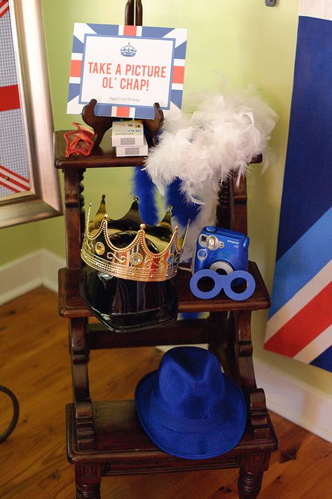 Jack Birthday Party Ideas, London Theme Party, London Theme Parties, British Weddings, British Themed Parties, Jubilee Ideas, Formal Themes, British Tea Party, Coronation Party