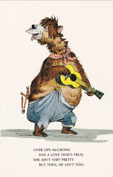 Country Bear Jamboree Postcard c. 1983 Drawn by Mark Davis, Imagineer Country Bear Jamboree, Hare Pictures, Marc Davis, Country Bears, Disney Imagineering, Retro Disney, Disney World Magic Kingdom, Disney Rides, Disney Memories