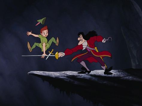 Captain Hook - DisneyWiki Original Peter Pan, Disney's Halloween Treat, Film Peter Pan, Captain Hook Peter Pan, 2d Disney, Peter Pan Movie, James Hook, Peter Pan 1953, Peter Pan 3