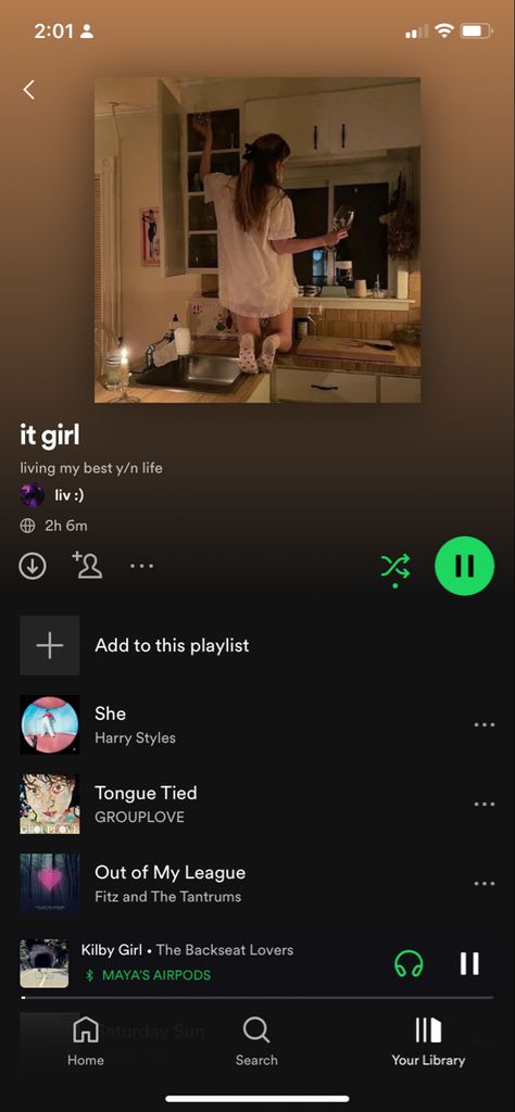 spotify playlist | it girl That Girl Playlist, It Girl Playlist, Summer Songs Playlist, 2024 Board, Therapy Playlist, Playlist Ideas, Out Of My League, Songs Playlist, Basic Girl