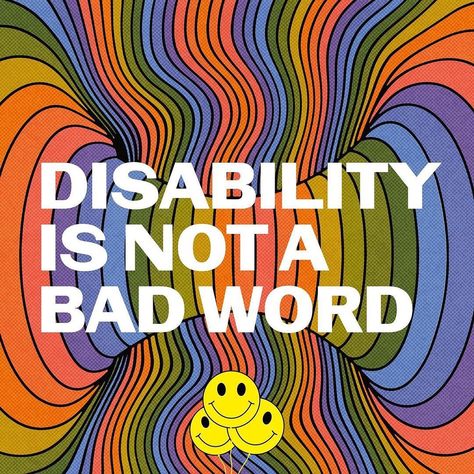 Invisible Disabilities Art, Disabilities Quotes, Disabled Oc, Being Neurodivergent, Equality Diversity And Inclusion, Pin Board Ideas, Equality And Diversity, Spoonie Life, Smiley Faces