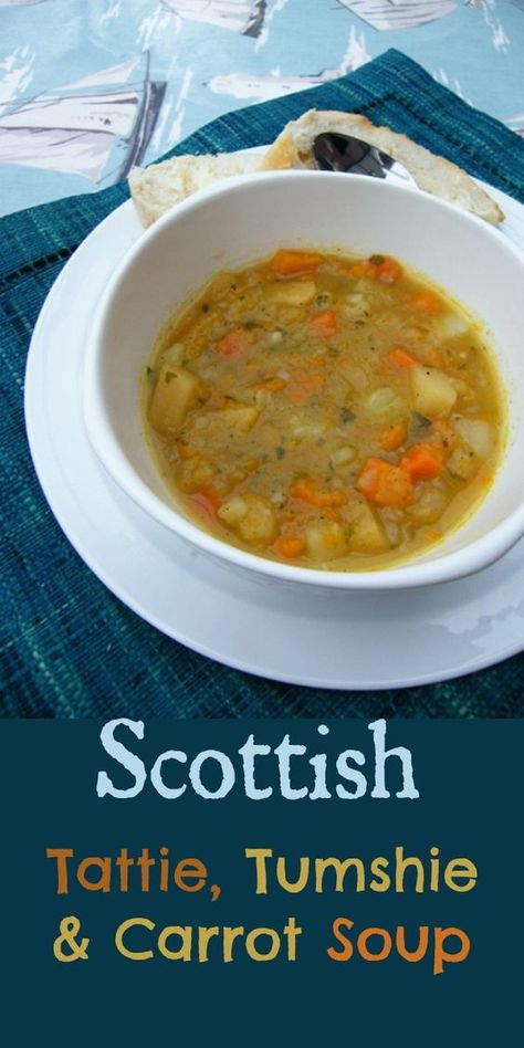 Soup Maker Recipes, Scottish Dishes, Scottish Recipes, Soup Maker, Carrot Soup, Vegan Soups, Irish Recipes, English Food, British Food