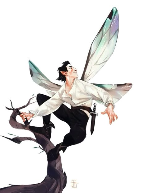 Male Fairy, Character Design Challenge, Dnd Npc, D D Character Ideas, The Fae, Dnd Art, Design Challenge, Character References, Fairy Art